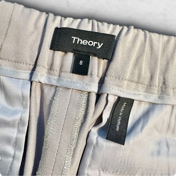 Theory ‘Thaniel Z2 Cauldwell Slim Pant’ in “Silver Ice” Size 8 - Picture 4 of 12